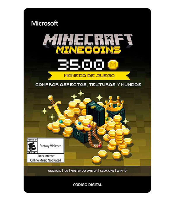 comprar-tarjeta-de-regalo-minecraft-3500-minecoins-mexico